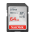 Sandisk Ultra 64GB 140Mbps SDXC UHS-I Memory Card (SDSDUNB-064G-GN6IN)